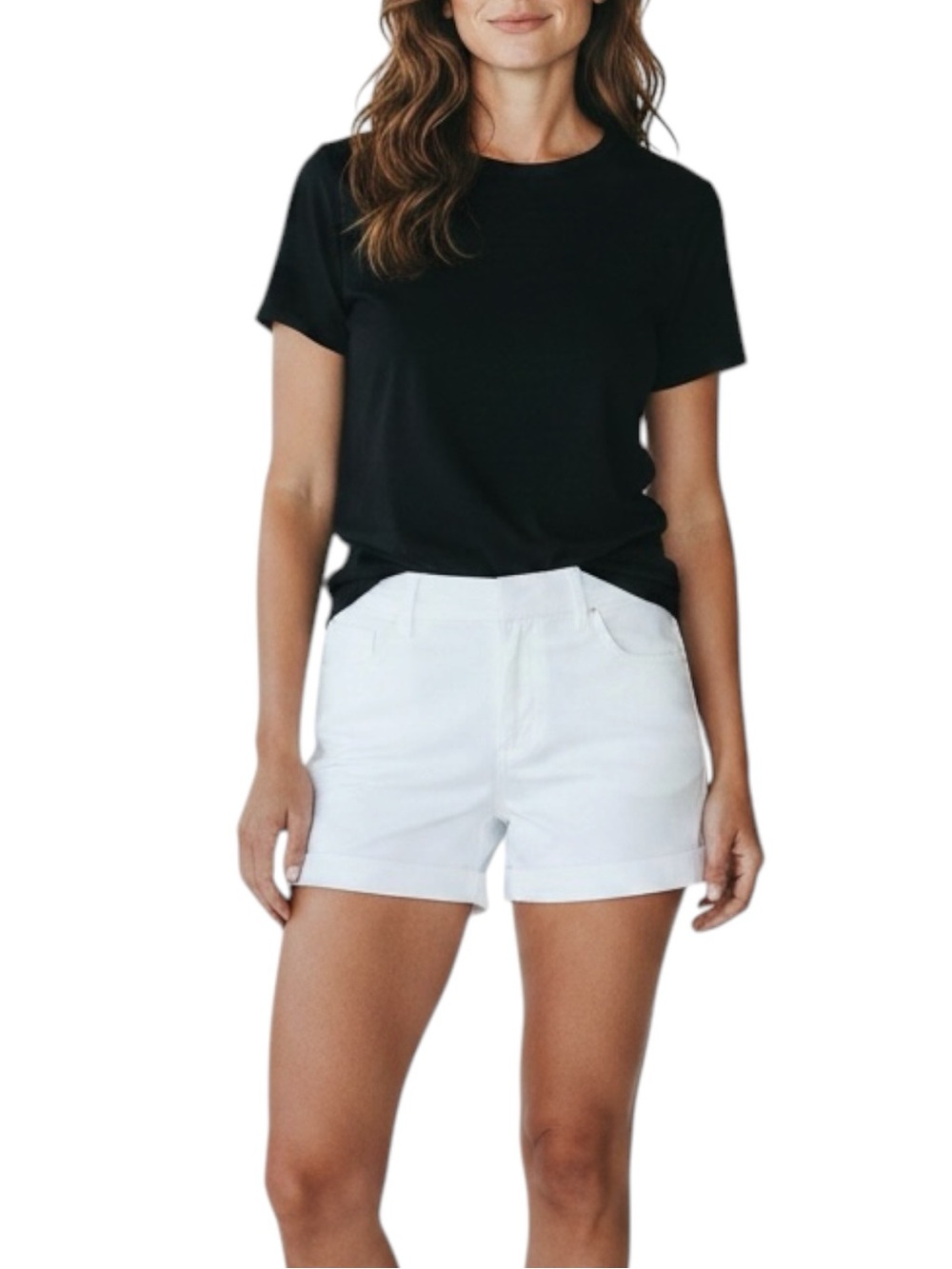 7th AVENUE DESIGN STUDIO NY & CO Shorts in Bright White Size 18 — NWT!!! - Picture 2 of 13